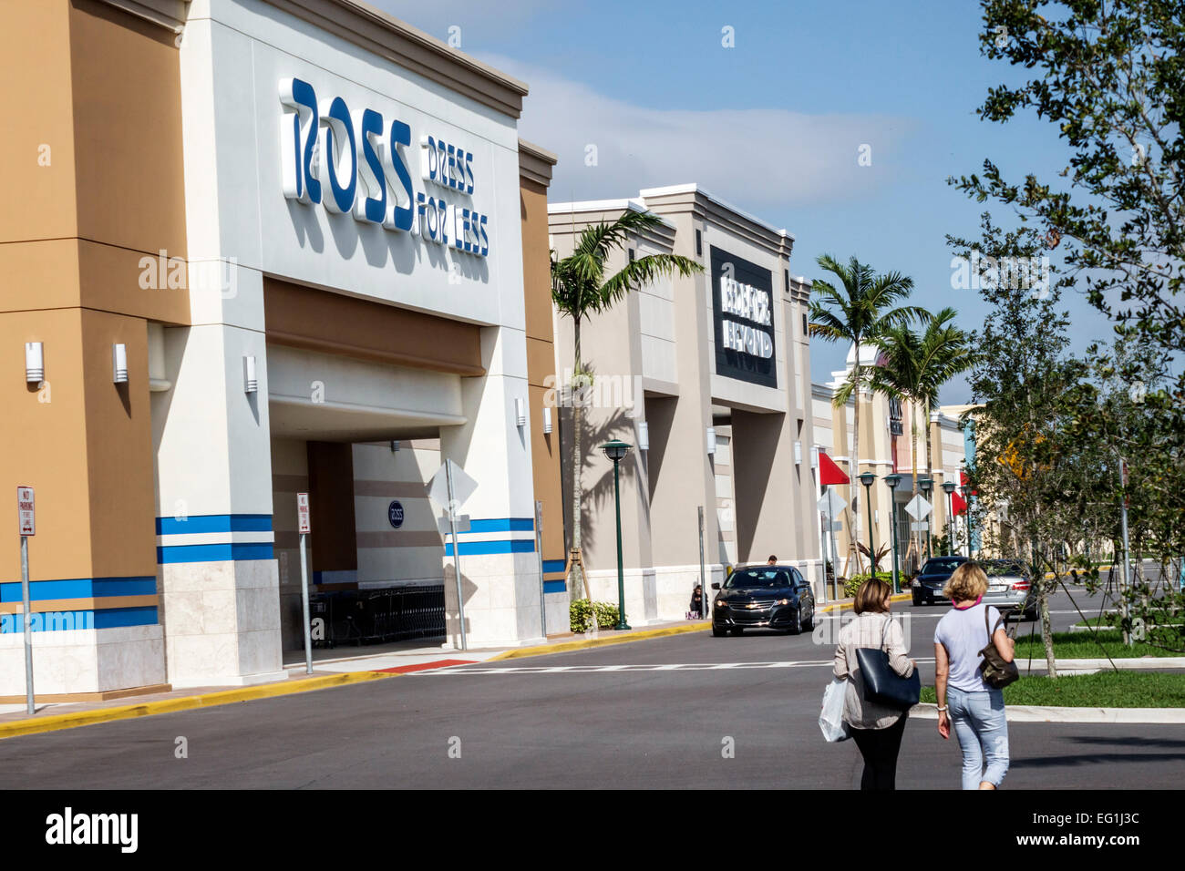 Florida, FL, South, West Palm Beach, Palm Beach Outlets, shopping Stock