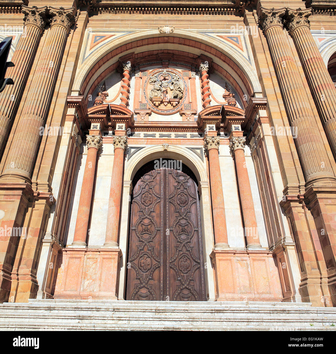 Cathedral, Malaga, Andalusia, Spain Stock Photo
