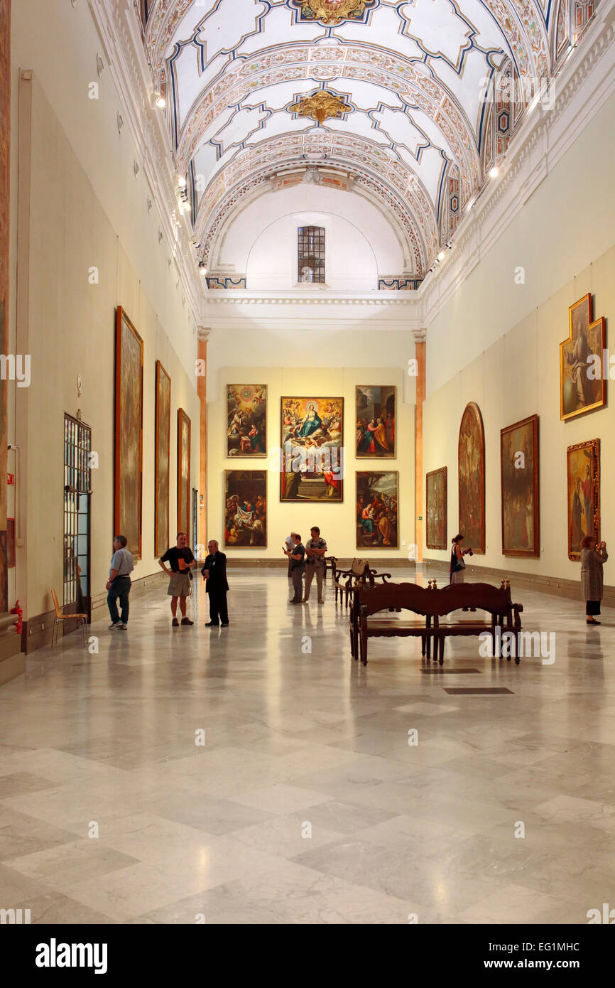 Museum of Fine Arts (Museo de Bellas Artes), Seville, Andalusia, Spain Stock Photo
