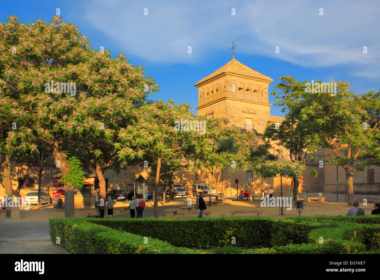 City park, Ubeda, Andalusia, Spain Stock Photo