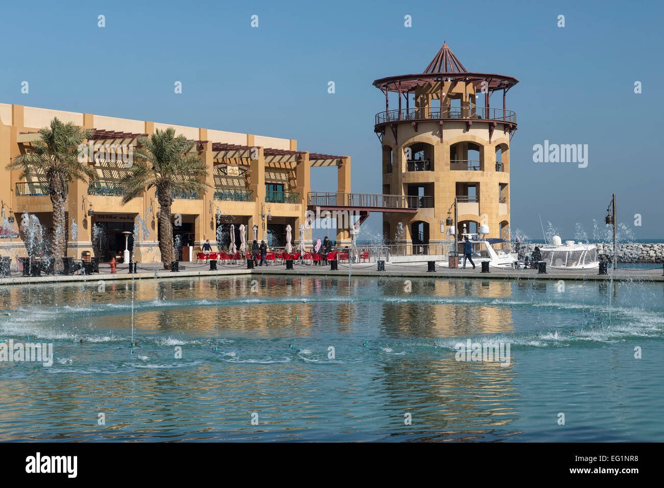 Shopping Mall Near Kuwait City, Kuwait Stock Photo Alamy