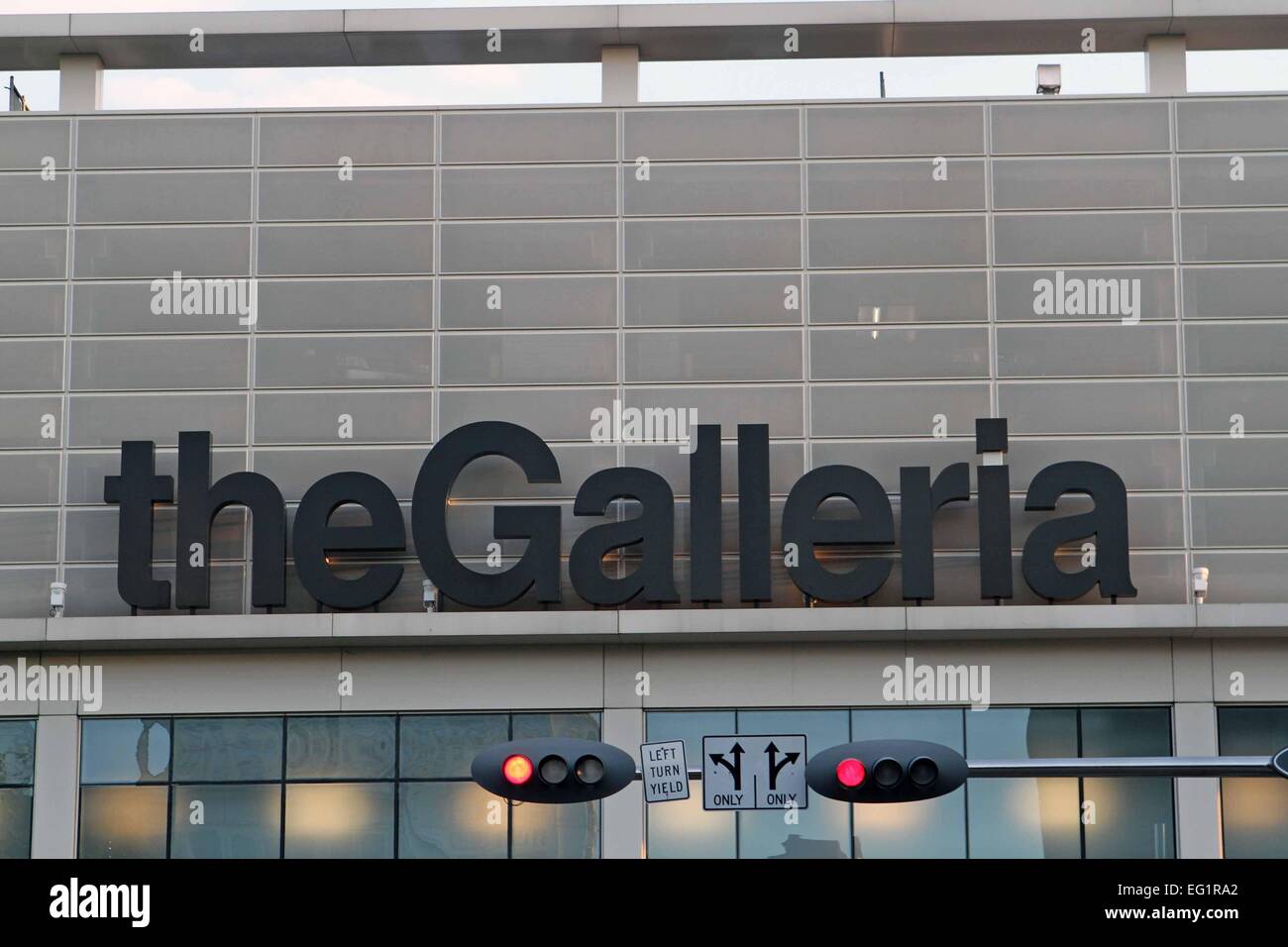 The Galleria in downtown Houston, Texas. Stock Photo