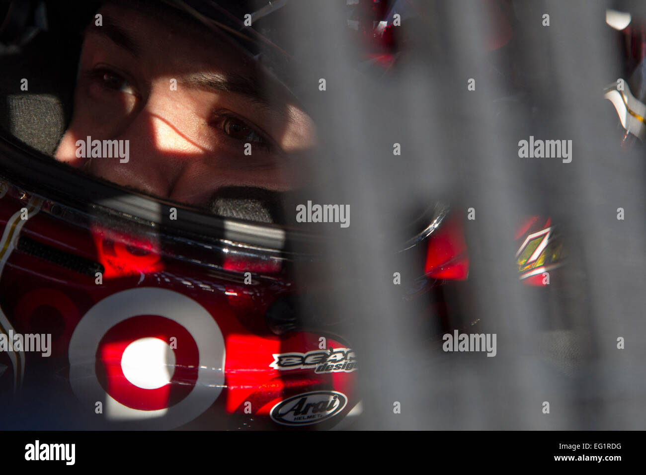 Daytona Beach, FL, USA. 13th Feb, 2015. Daytona Beach, FL - Feb 13, 2015: The NASCAR Sprint Cup Series teams take to the track for the Sprint Unlimited at Daytona International Speedway in Daytona Beach, FL. © csm/Alamy Live News Stock Photo