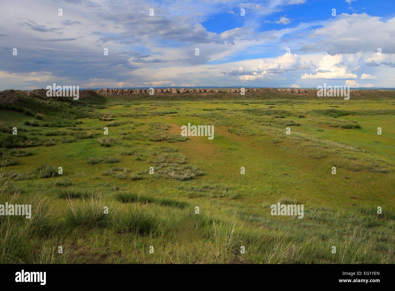 OrduBaliq, ruins of ancient Uyghur capital near Kharakhorin, Mongolia