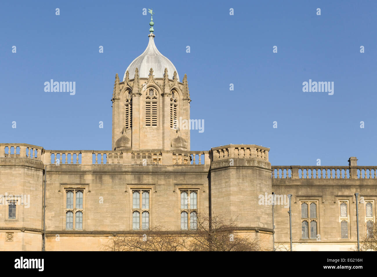 Tom Tower at Christ Church College Oxford Stock Photo