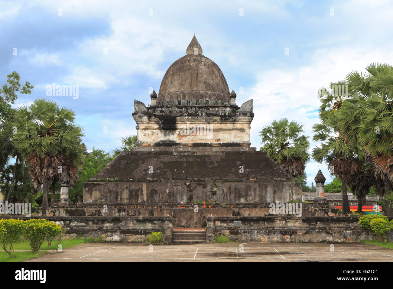 Stupa That Mak Mo (1932), Luang Prabang, Laos Stock Photo