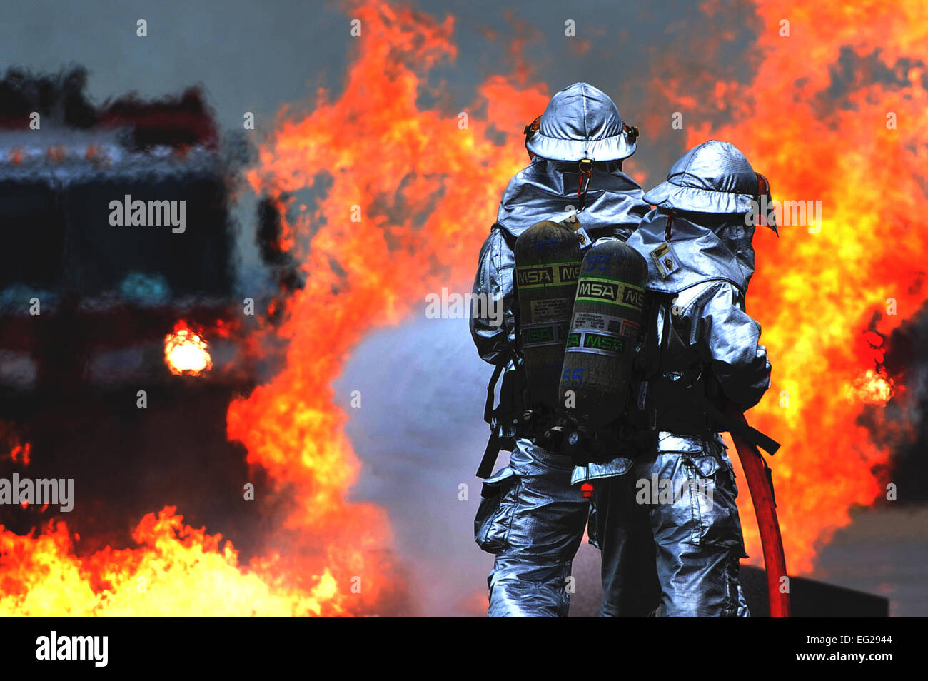Republic of korea air force firefighters hi-res stock photography and  images - Alamy