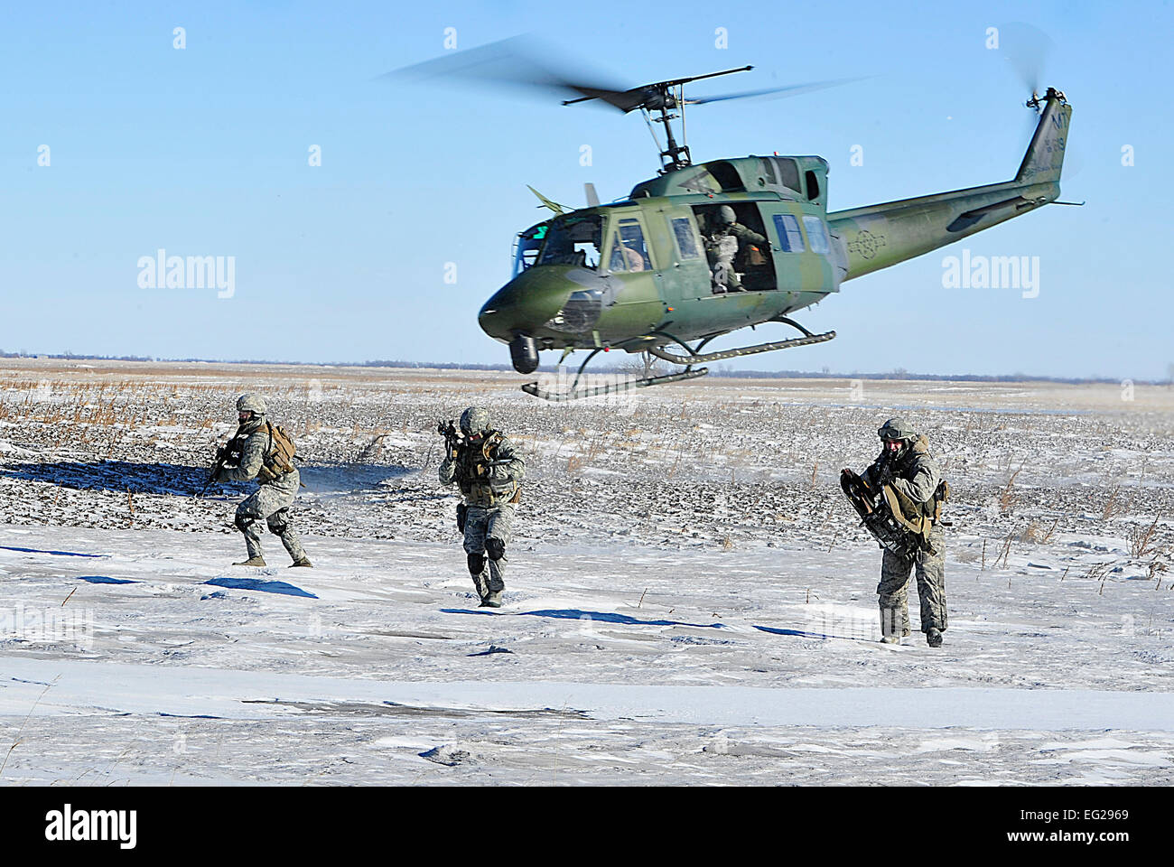Minot Air Force Base, N.D., recently completed a largescale inspection
