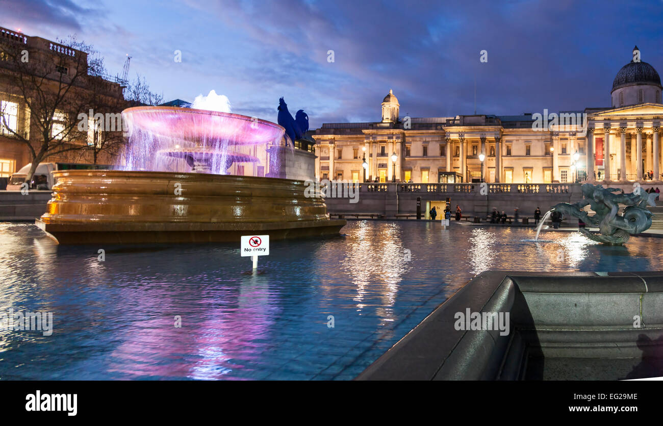 Trafalgar Square London Stock Photo - Alamy