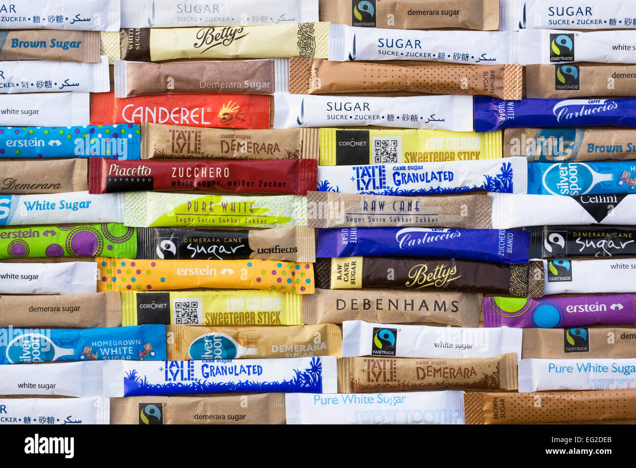 Sugars packets hires stock photography and images Alamy