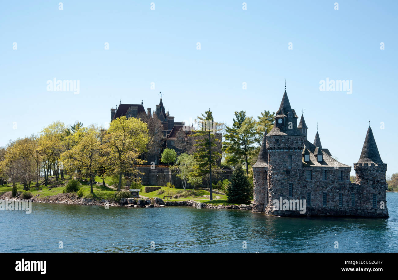 Boldt Castle, Alexandria Bay, Thousand Islands, New York Stock Photo
