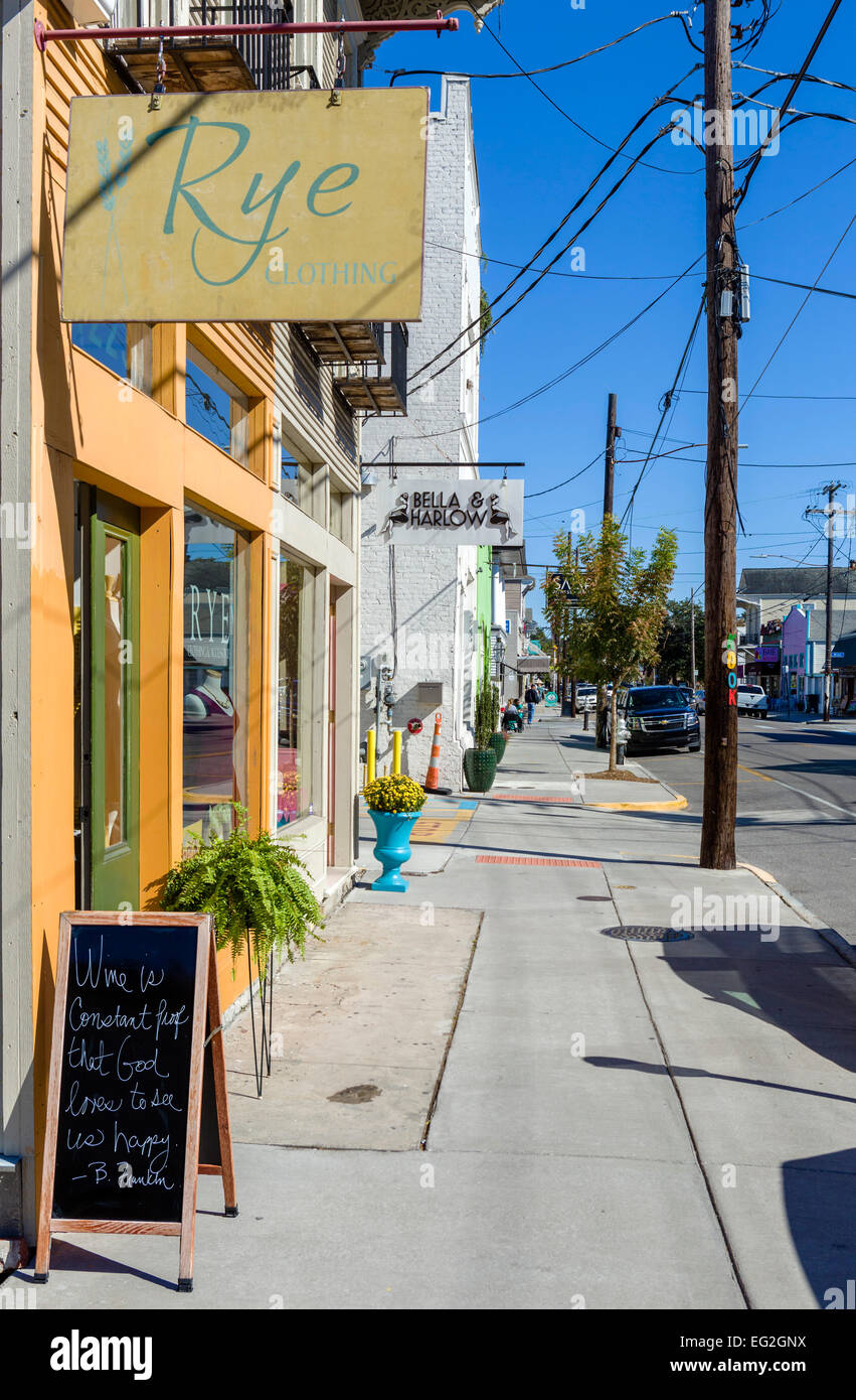 Magazine Street in the Touro neigbourhood of Central City, New Orleans