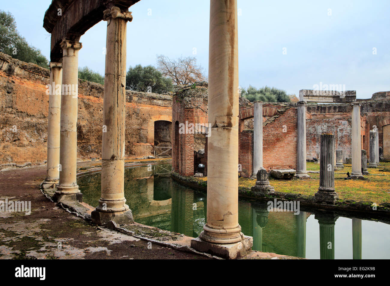 Hadrian's Villa (Villa Adriana), Tivoli, Lazio, Italy Stock Photo