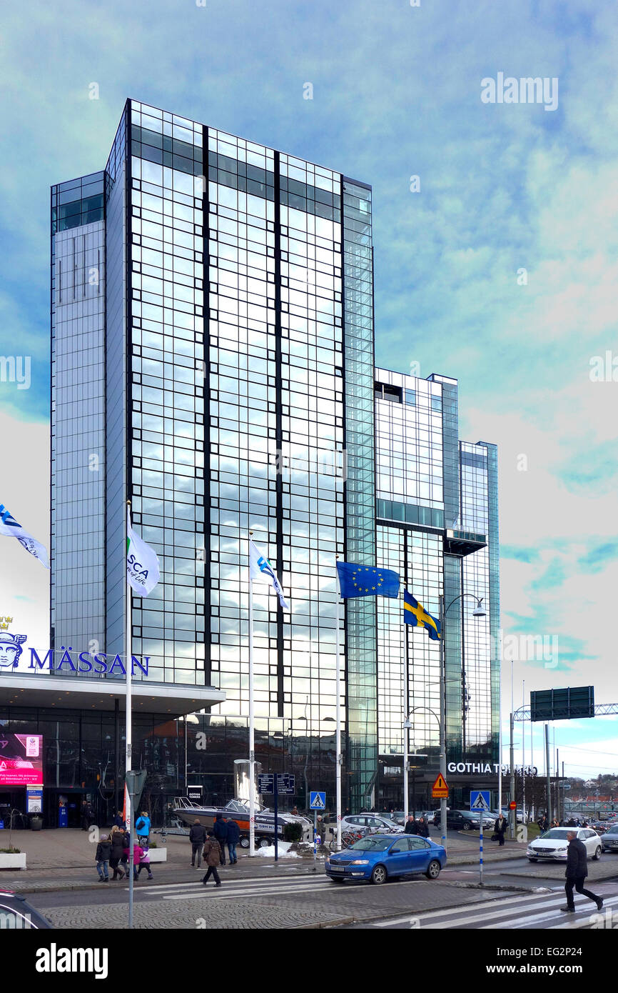 Gothia Towers skyscrapers in Gothia Towers building Gothenburg, Sweden  Stock Photo - Alamy