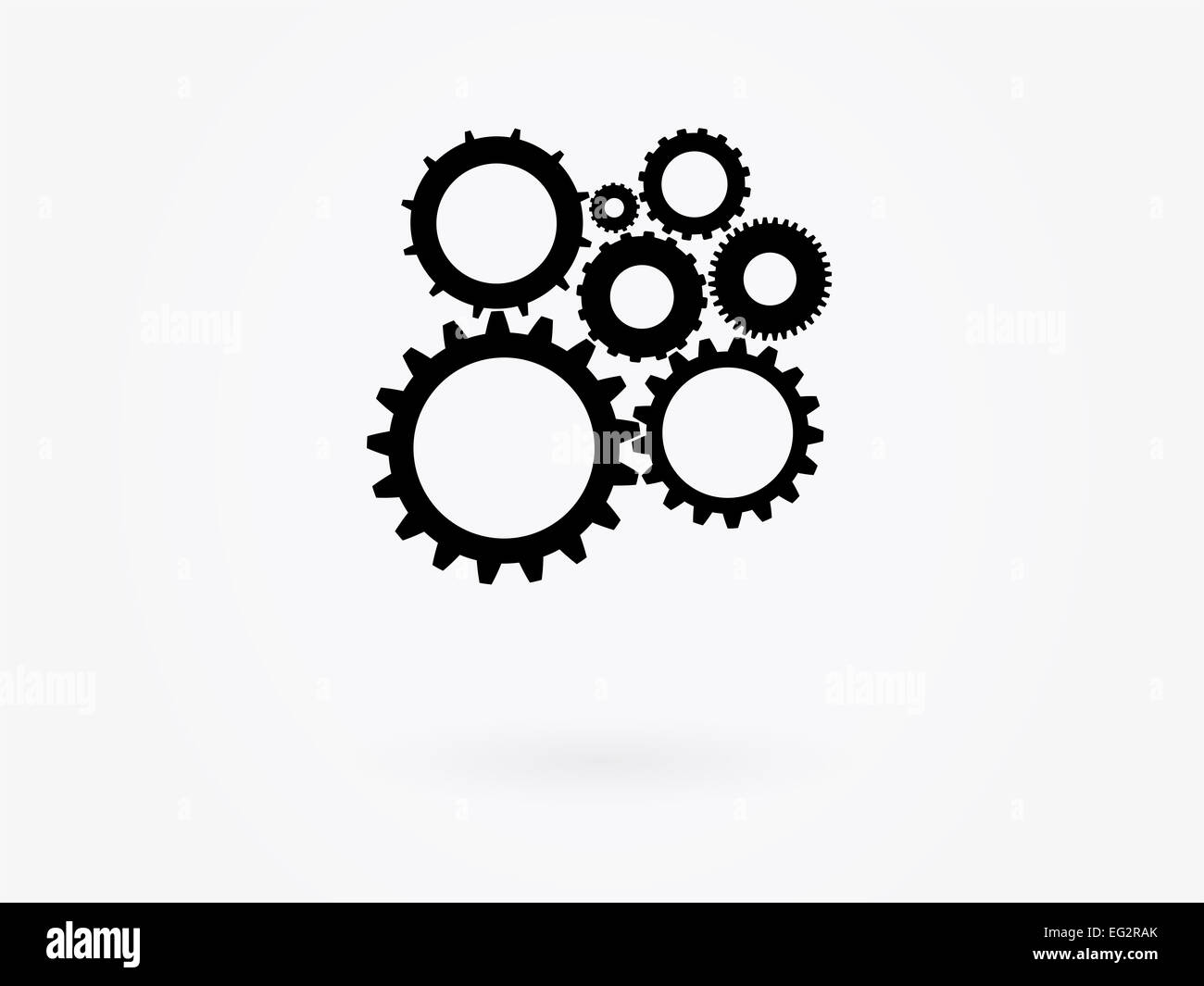 Cogs And Gears Teamwork Concept Stock Photo Alamy