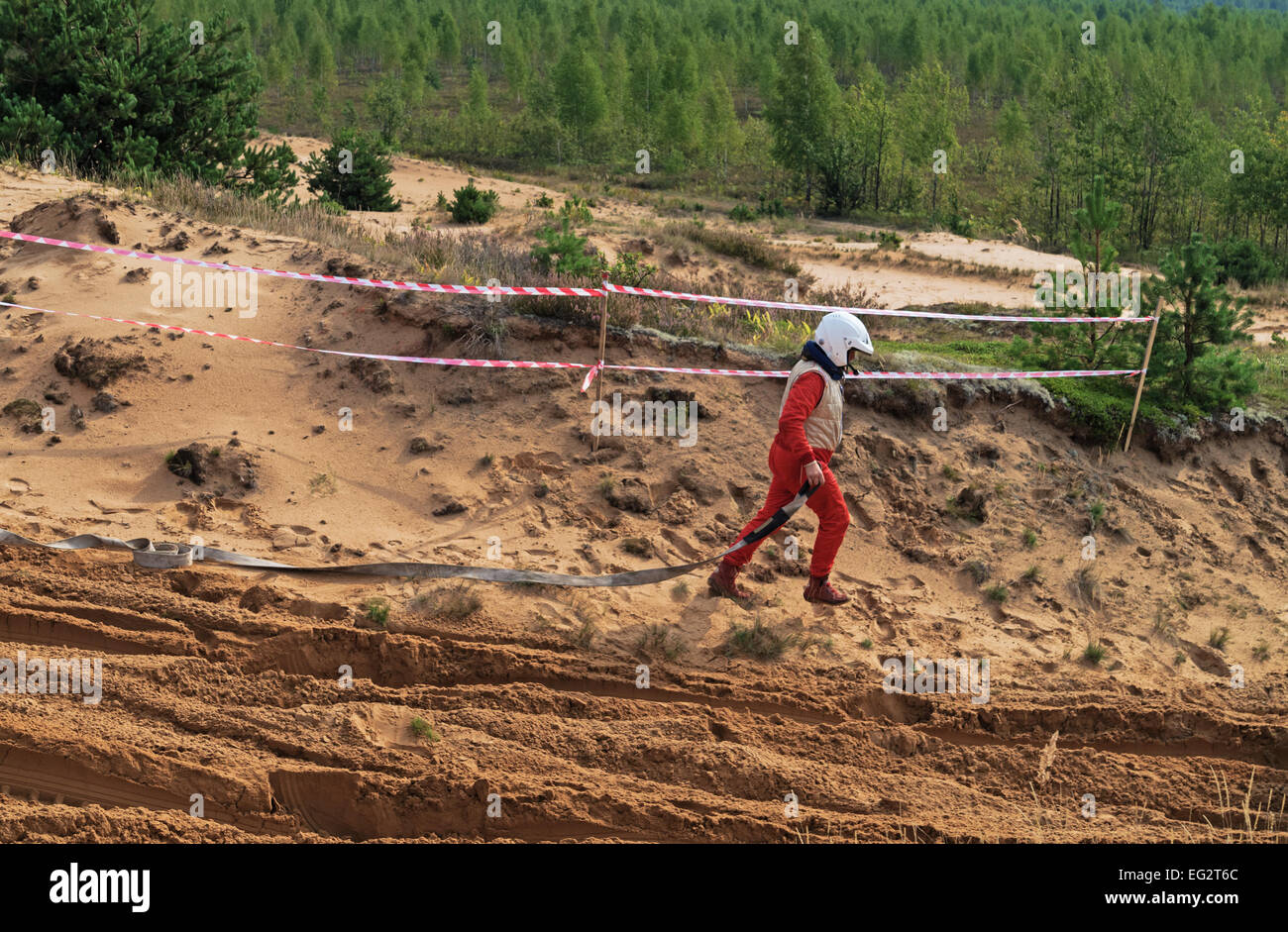 Baha Races Races on a rally-raid on sandy dunes. Rally-raid Baha