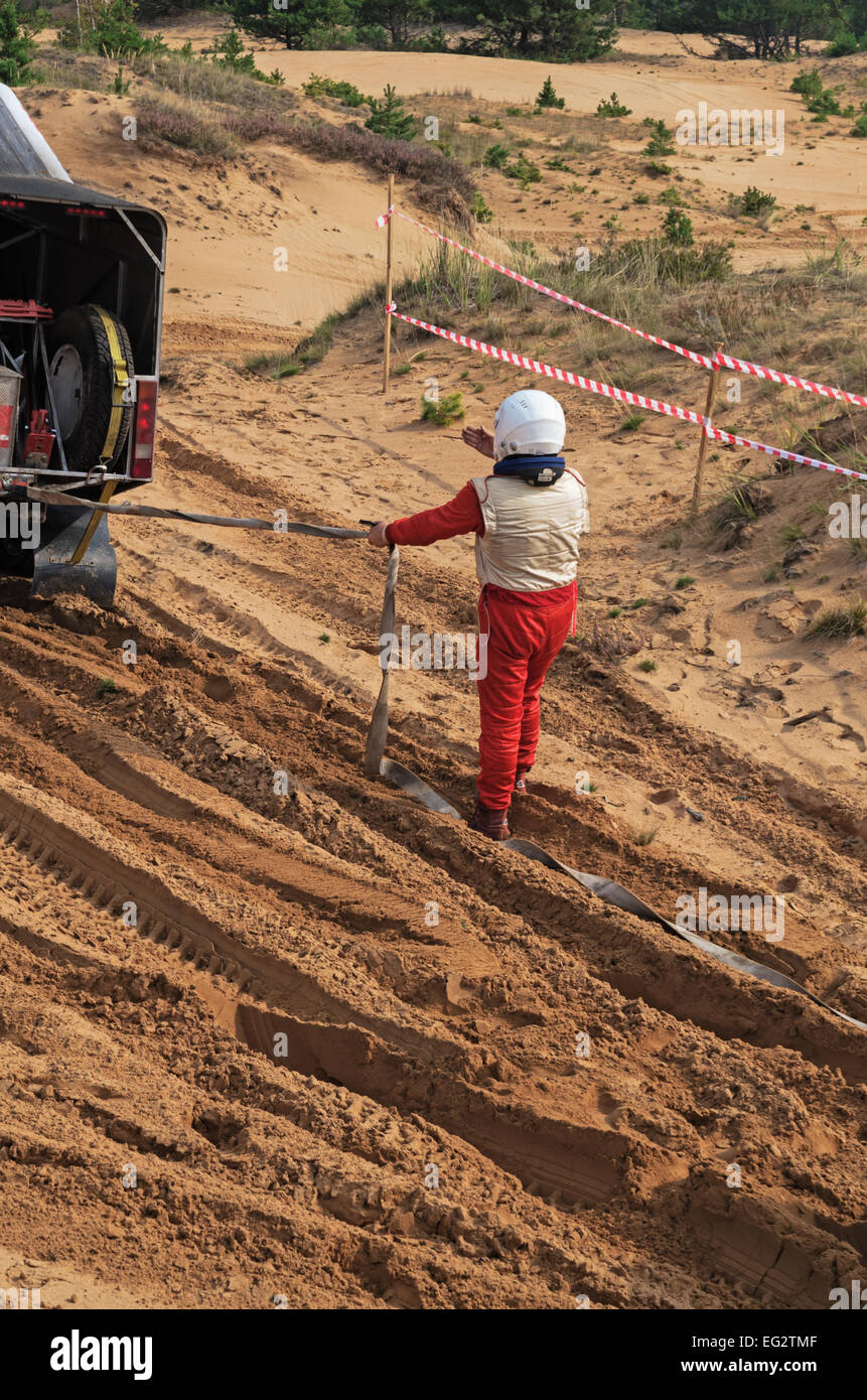 Baha Races Races on a rally-raid on sandy dunes. Rally-raid Baha
