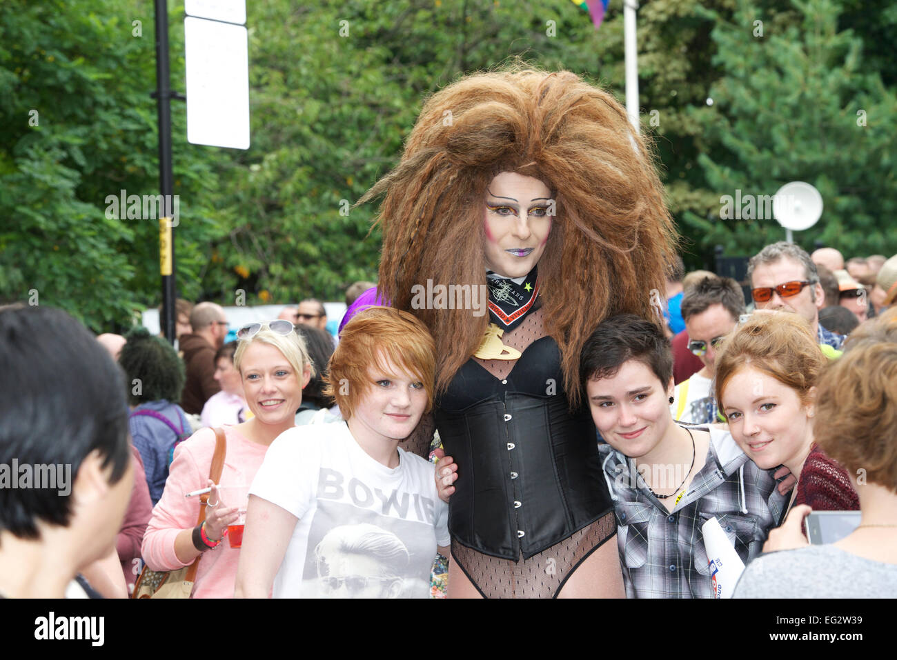Man in drag hi-res stock photography and images - Alamy