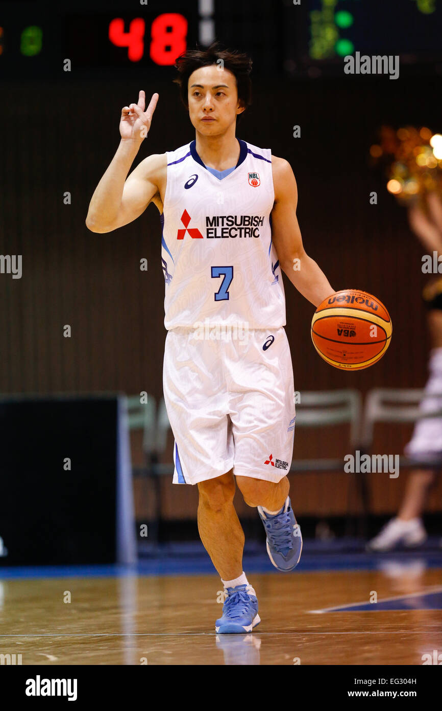 nd Yoyogi Gymnasium, Tokyo, Japan. 14th Feb, 2015. Kei Igarashi (Diamond  Dolphins), FEBRUARY 14, 2015 - Basketball : National Basketball League  