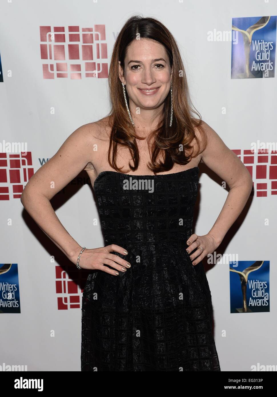 New York, NY, USA. 14th Feb, 2015. Gillian Flynn at arrivals for