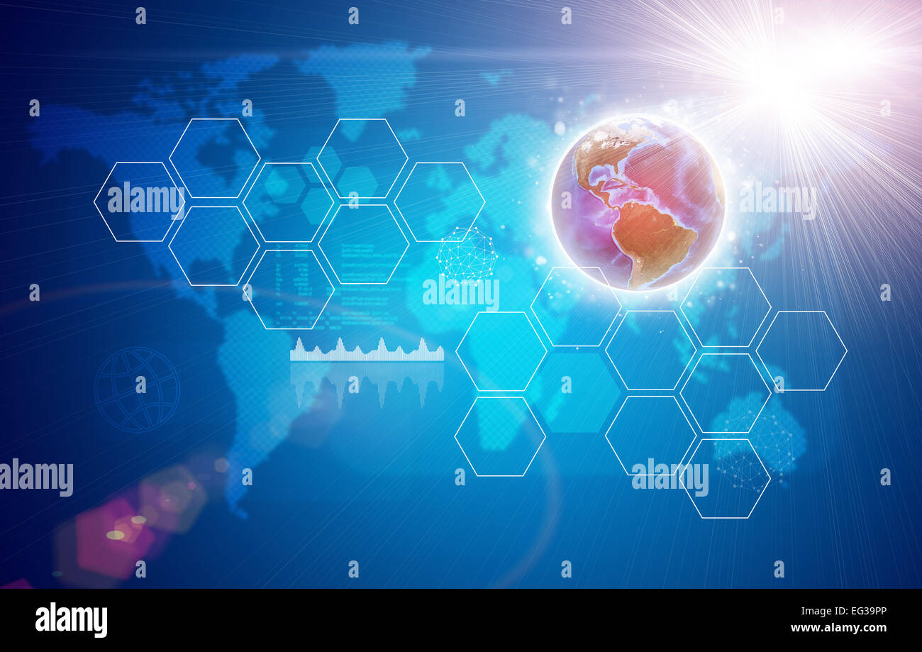 earth-world-map-light-and-hexagons-stock-photo-alamy