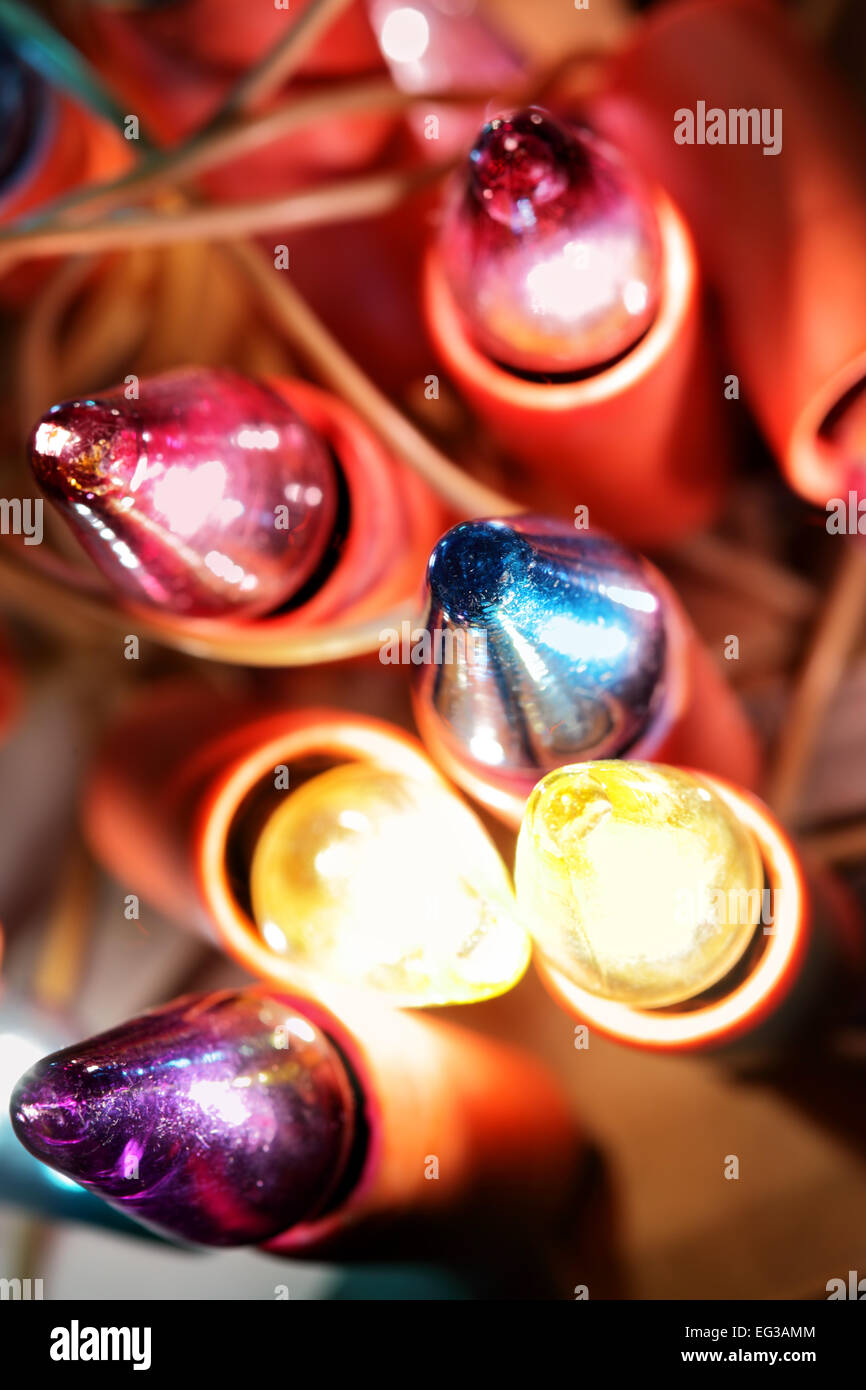 Christmas light bulbs hires stock photography and images Alamy