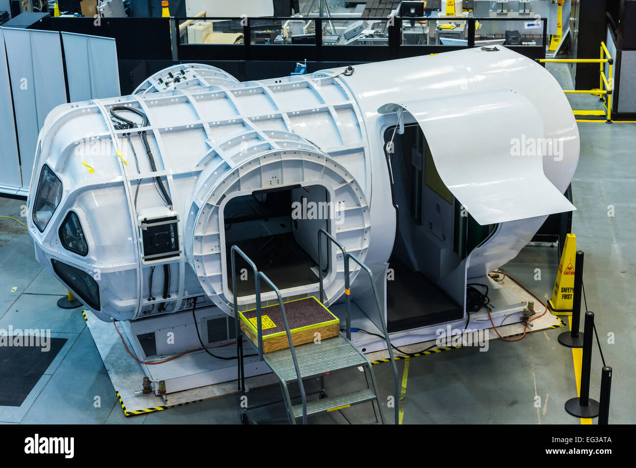Module for International Space Station is tested at NASA Johnson Space ...