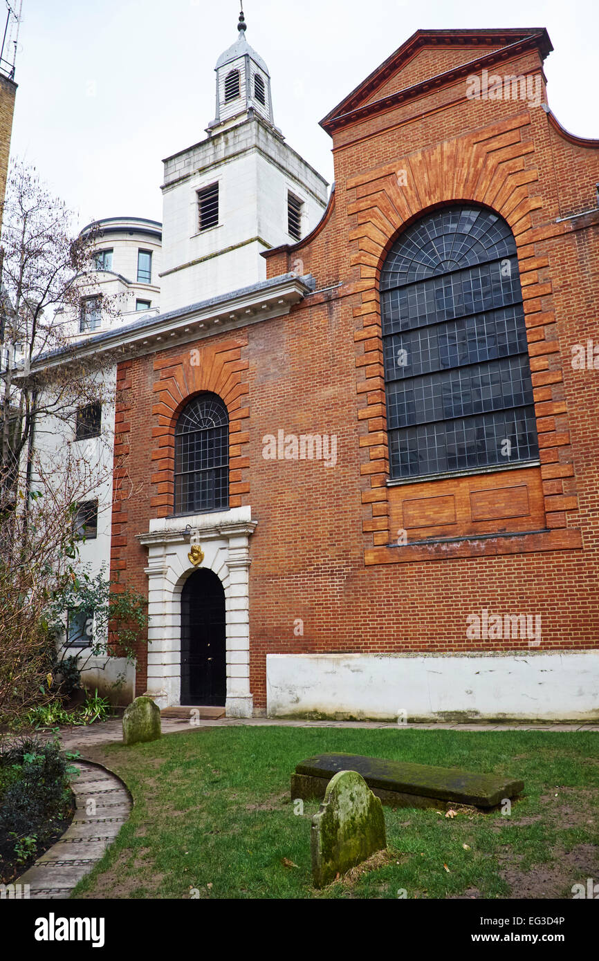 Gresham Centre St Anne And St Agnes Church Gresham Street City Of London UK Stock Photo