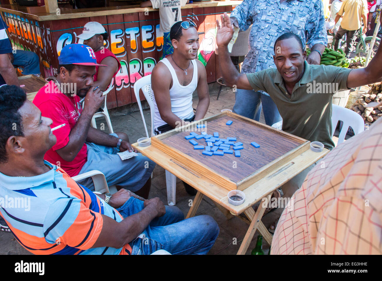Dominican republic dominoes hi-res stock photography and images - Alamy