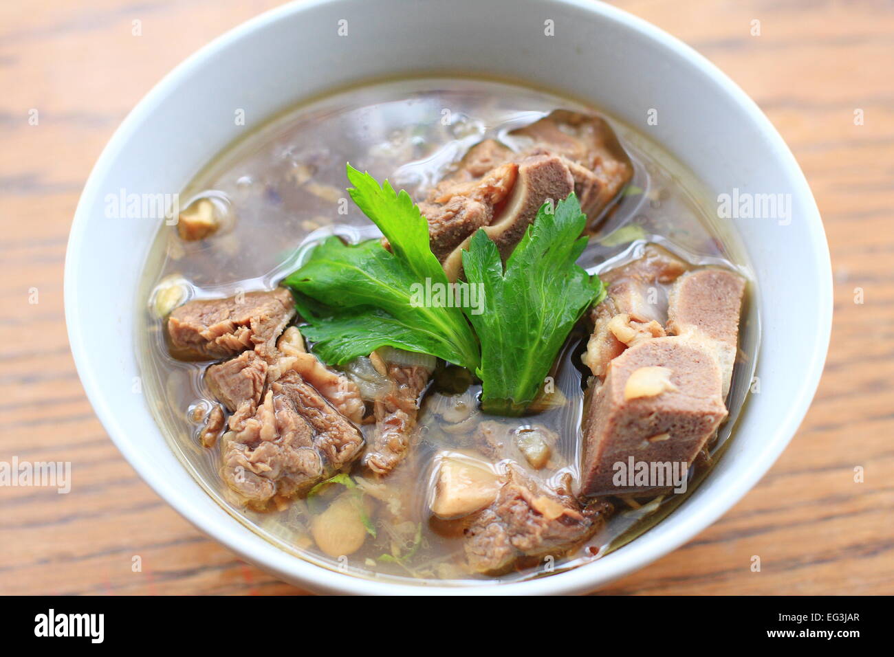 Beef consomme hires stock photography and images Alamy