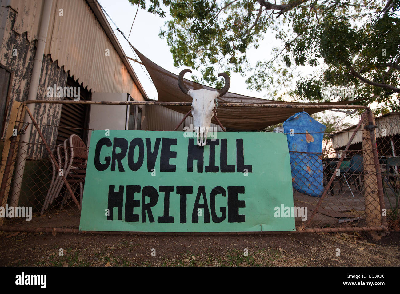 Grove Hill Hotel, DouglasDaly, NT, Australia Stock Photo Alamy