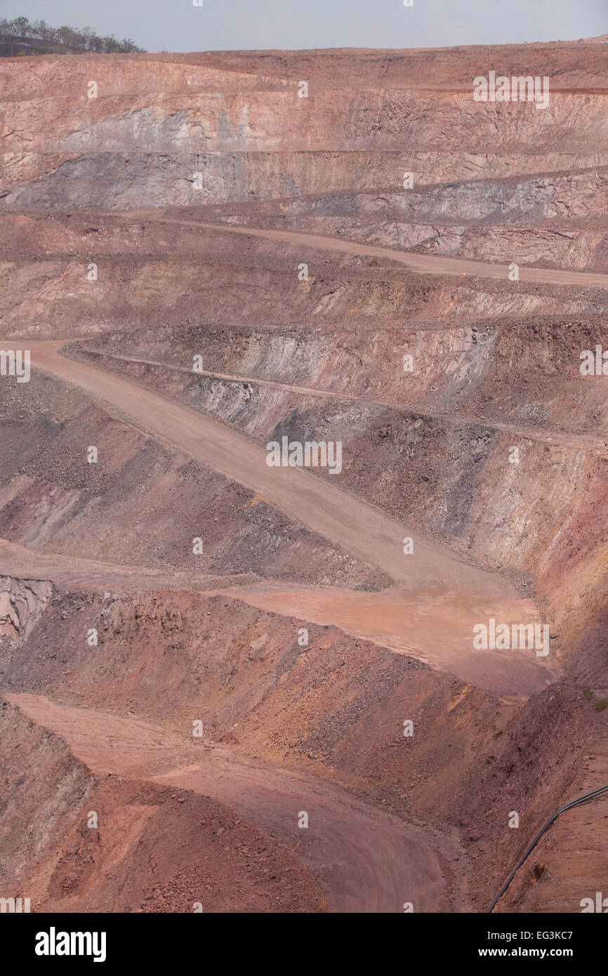 Frances Creek iron ore mine in the Northern Territory of Australia Stock Photo Alamy
