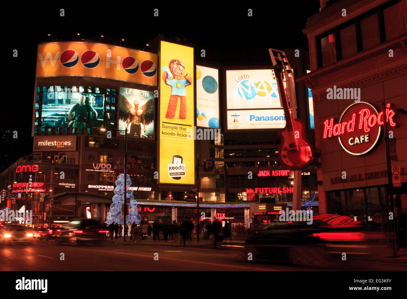 Night dusk billboards hires stock photography and images Alamy