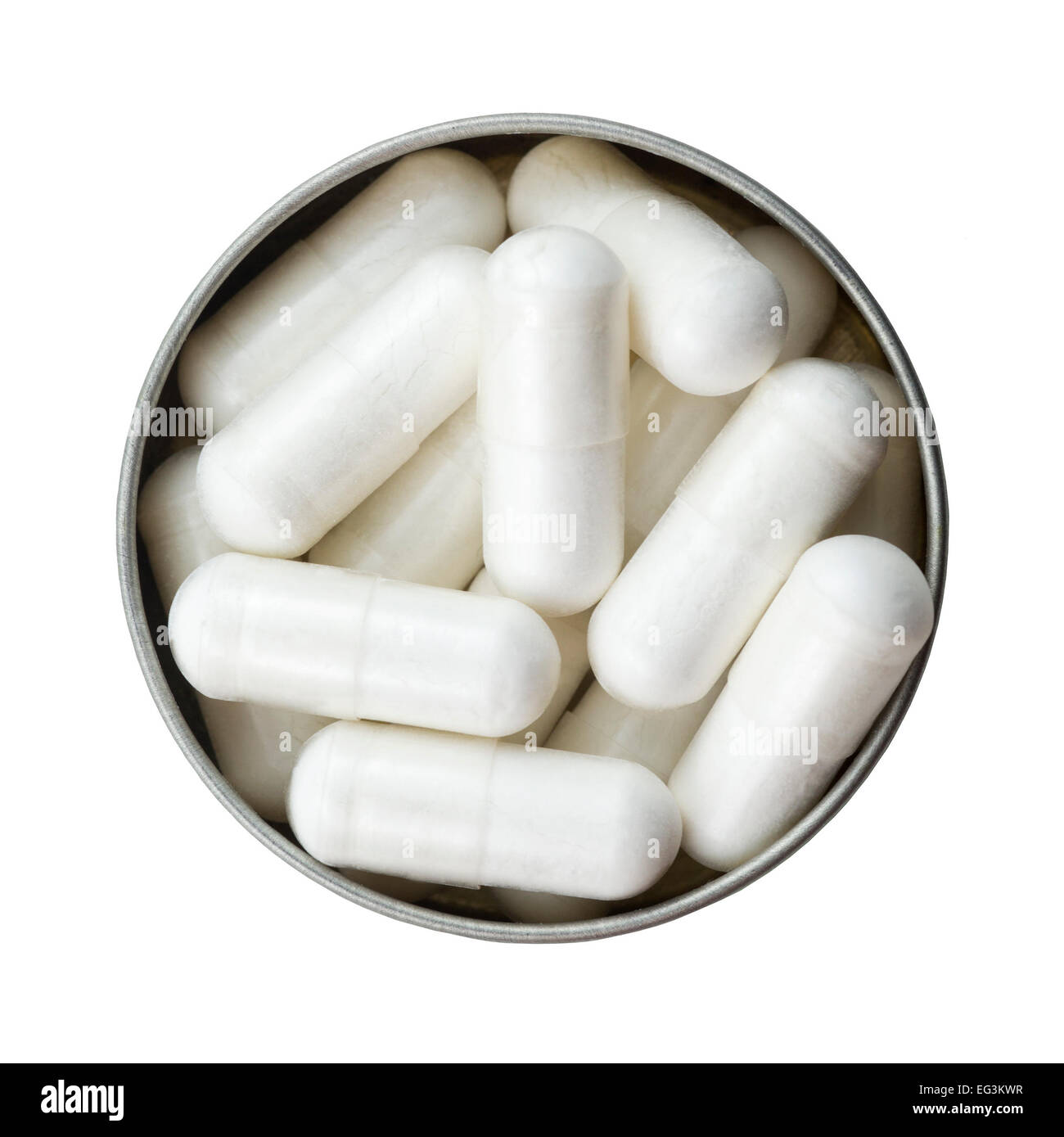 Vegan calcium supplements Stock Photo