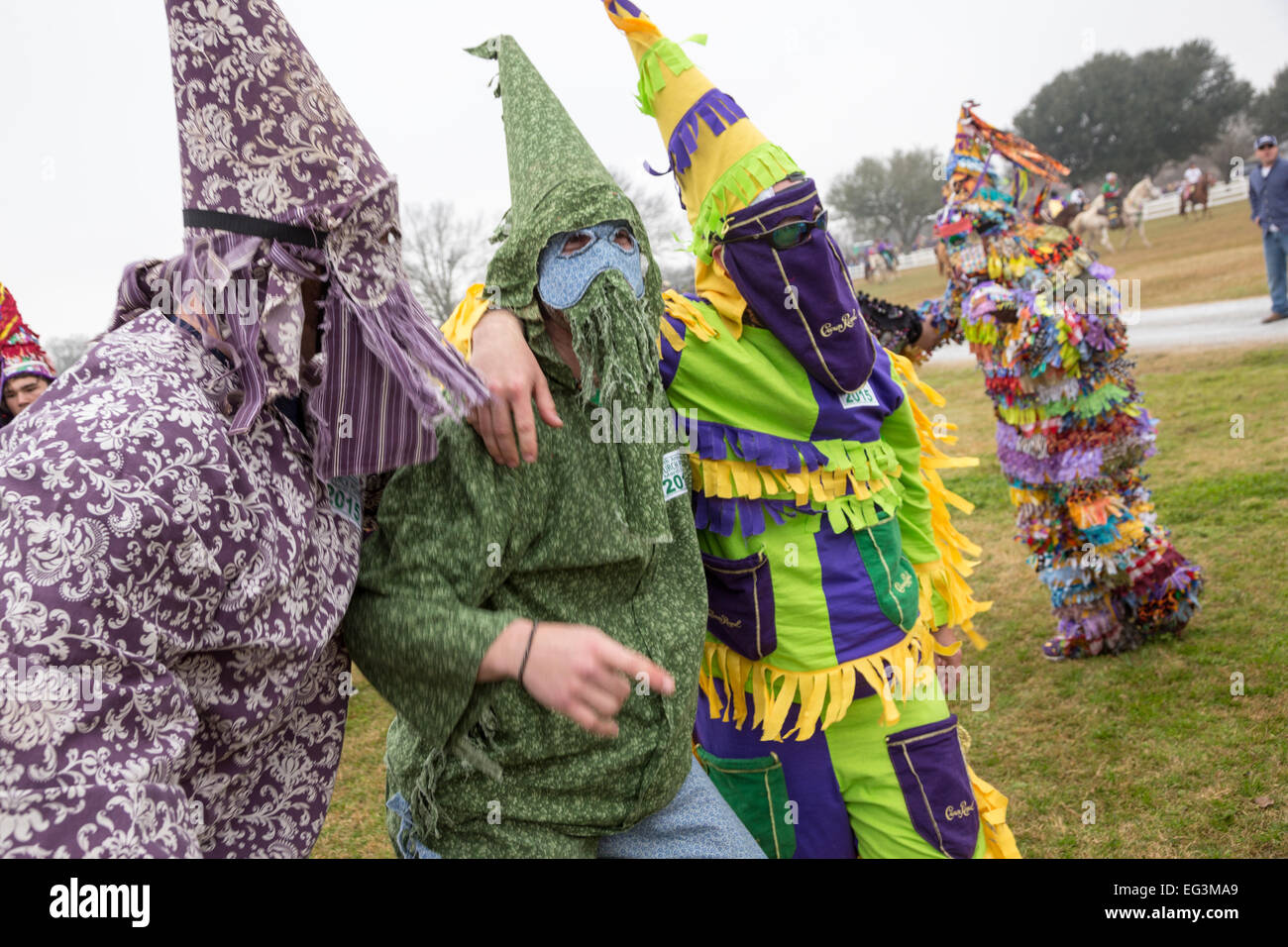 mardi gras chicken run shirt