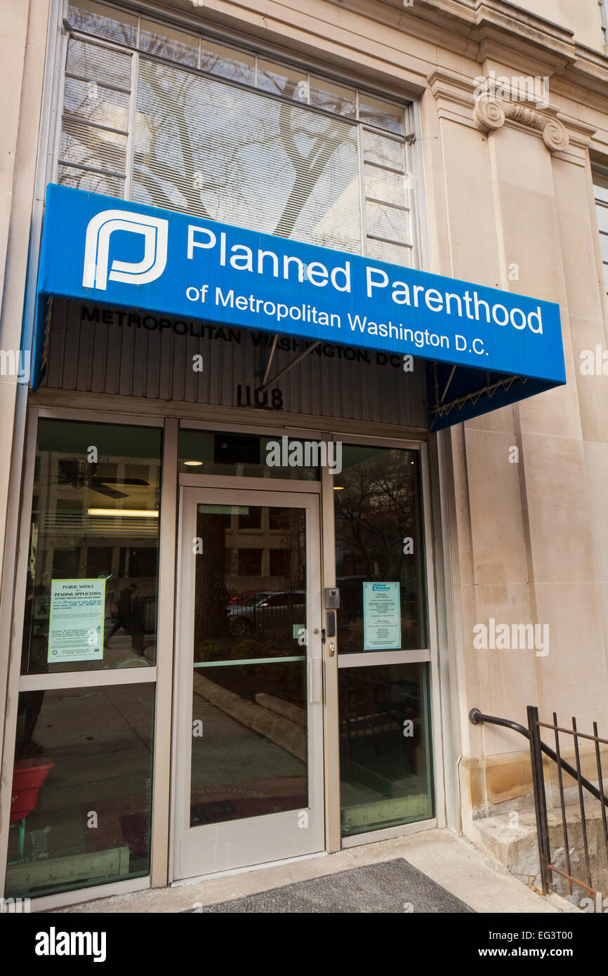 Planned Parenthood National Office - Washington, DC USA Stock Photo