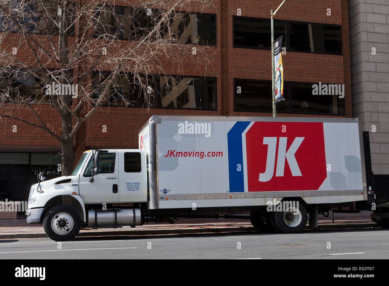 JK moving truck USA Stock Photo Alamy