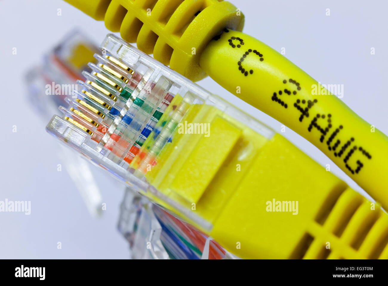 cable connectors Stock Photo Alamy