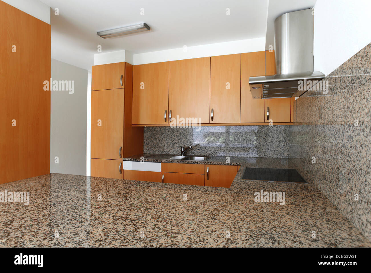Modern kitchen interior Stock Photo - Alamy