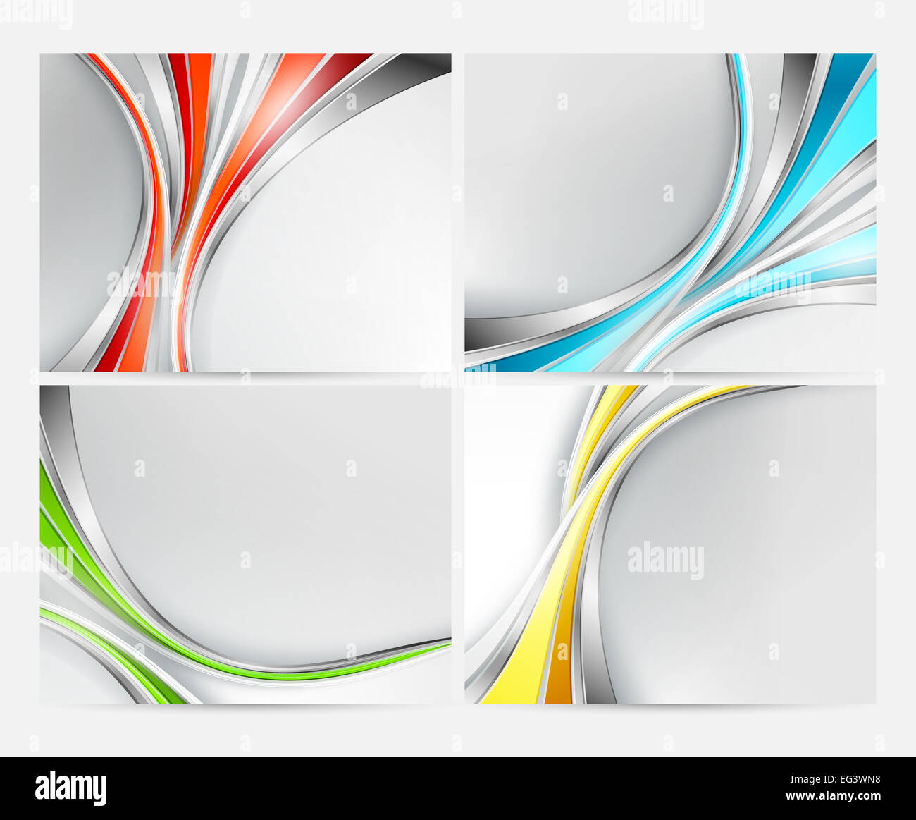abstract backgrounds set Stock Photo - Alamy