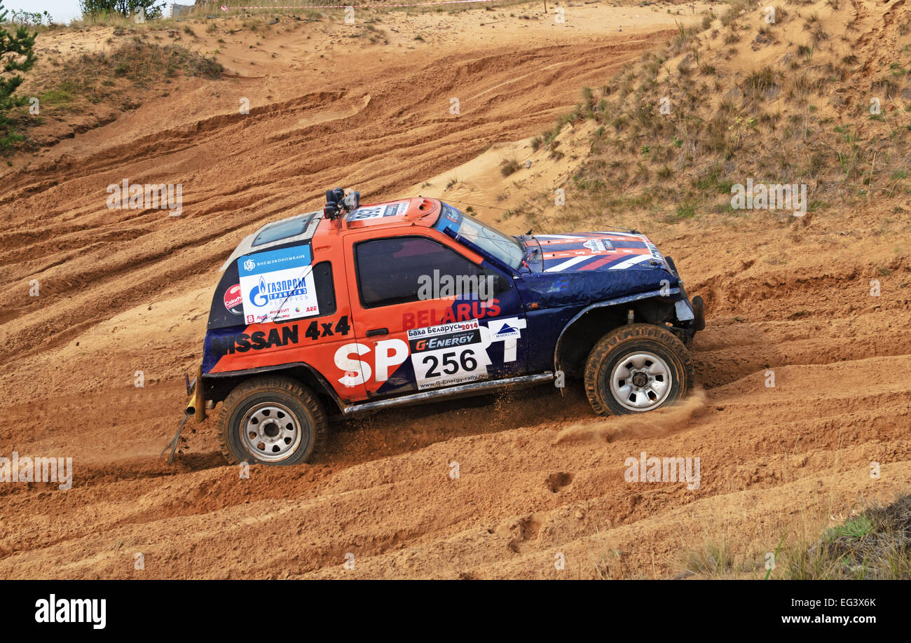 Baha Races Races on a rally-raid on sandy dunes. Rally-raid Baha