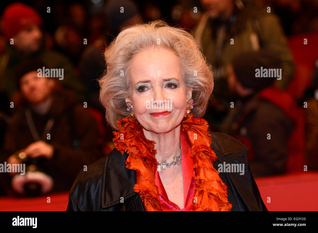 Isa von Hardenberg attending the closing ceremony at the 65th Berlin International Film Festival/Berlinale 2015 on February 14, 2015./picture alliance Stock Photo