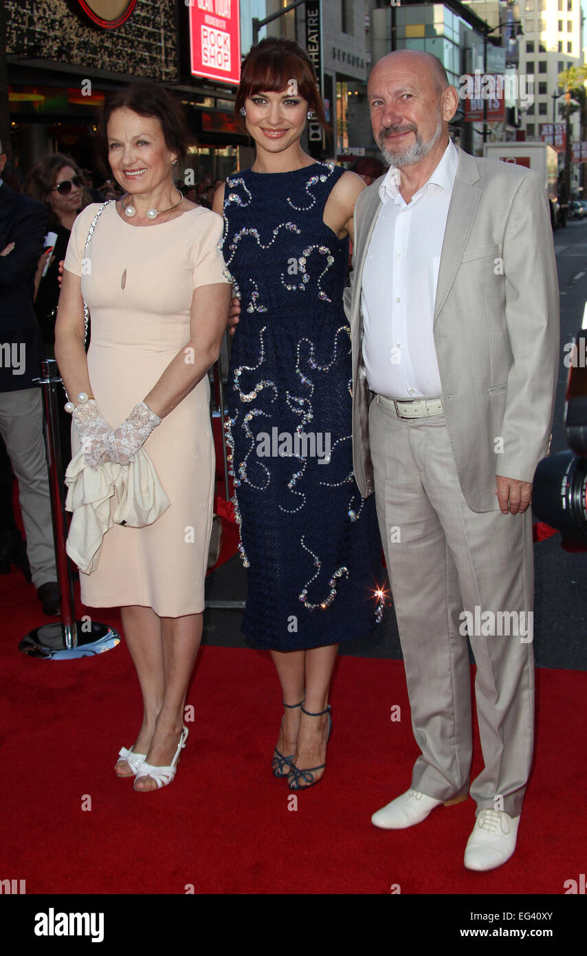 Los Angeles Premiere of 'The November Man' at TCL Chinese Theatre Arrivals Featuring Maryna