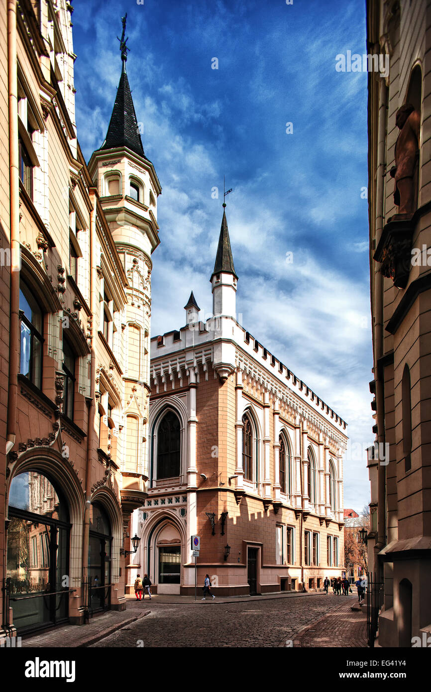 Riga art nouveau hi-res stock photography and images - Alamy