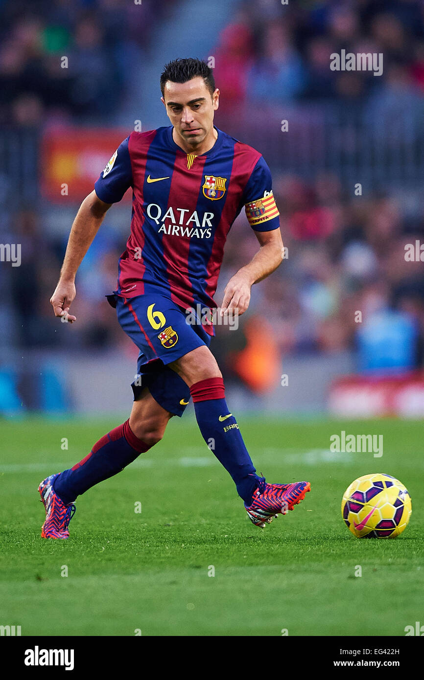 Xavi barcelona 2015 hi-res stock photography and images - Alamy