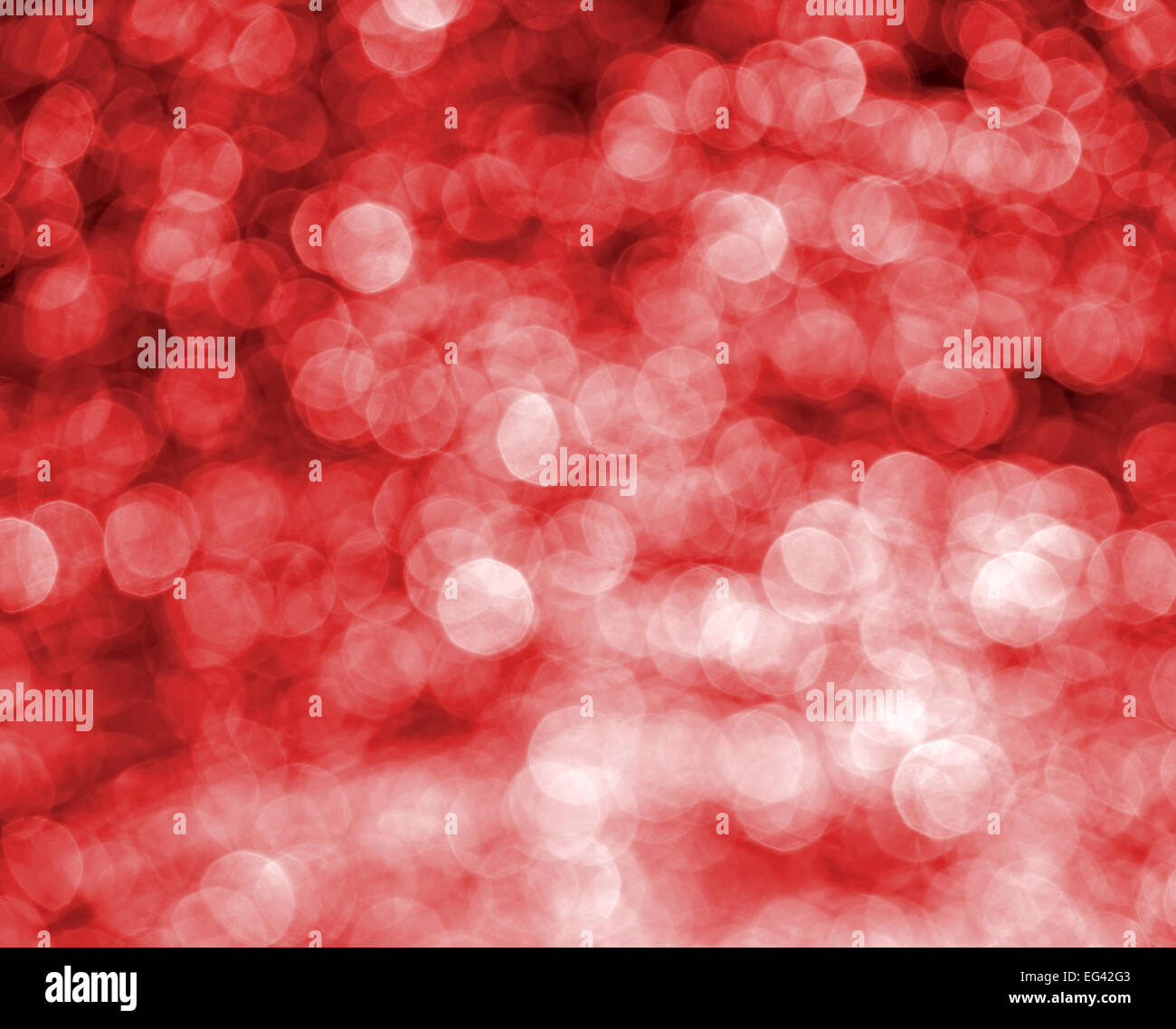 Abstract background made of water reflection bokeh circles. Stock Photo