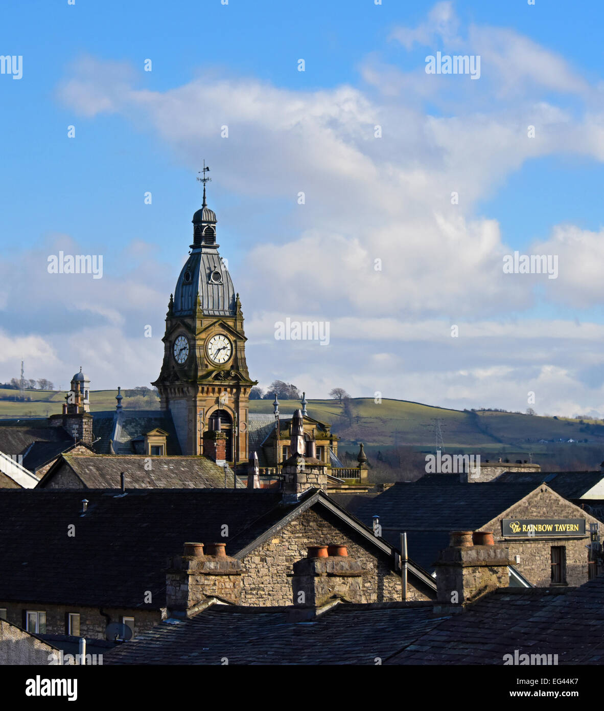 The Town Hall, Kendal, Cumbria, England, United Kingdom, Europe Stock
