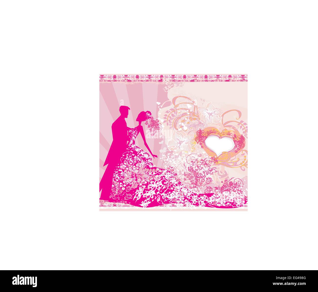 wedding dancing couple background Stock Vector Image & Art - Alamy