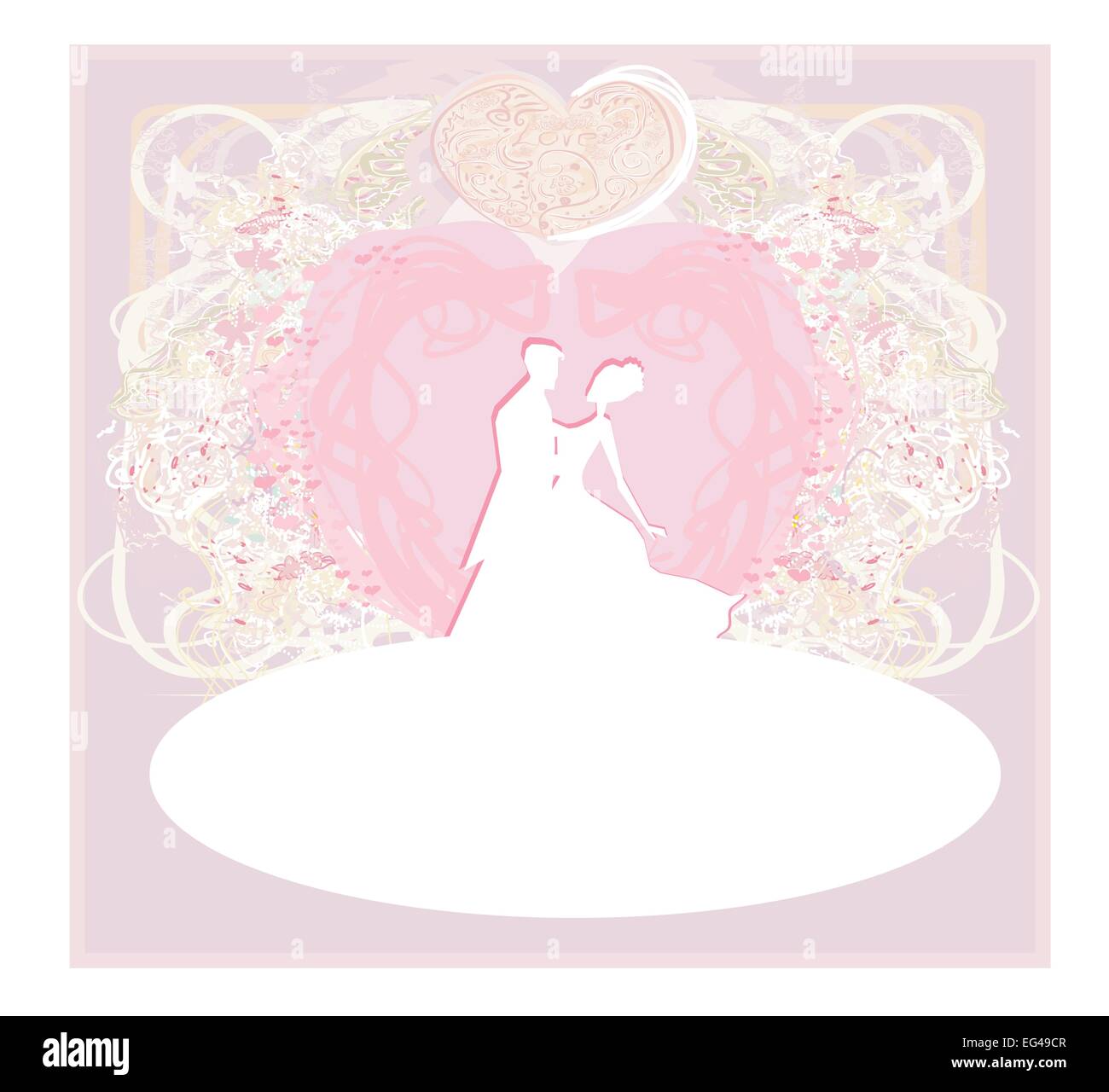 wedding dancing couple background Stock Vector Image & Art - Alamy