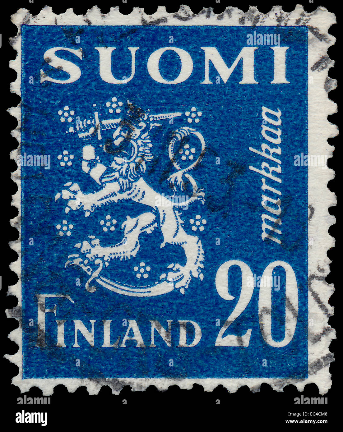 Suomi finland stamp hi-res stock photography and images - Alamy